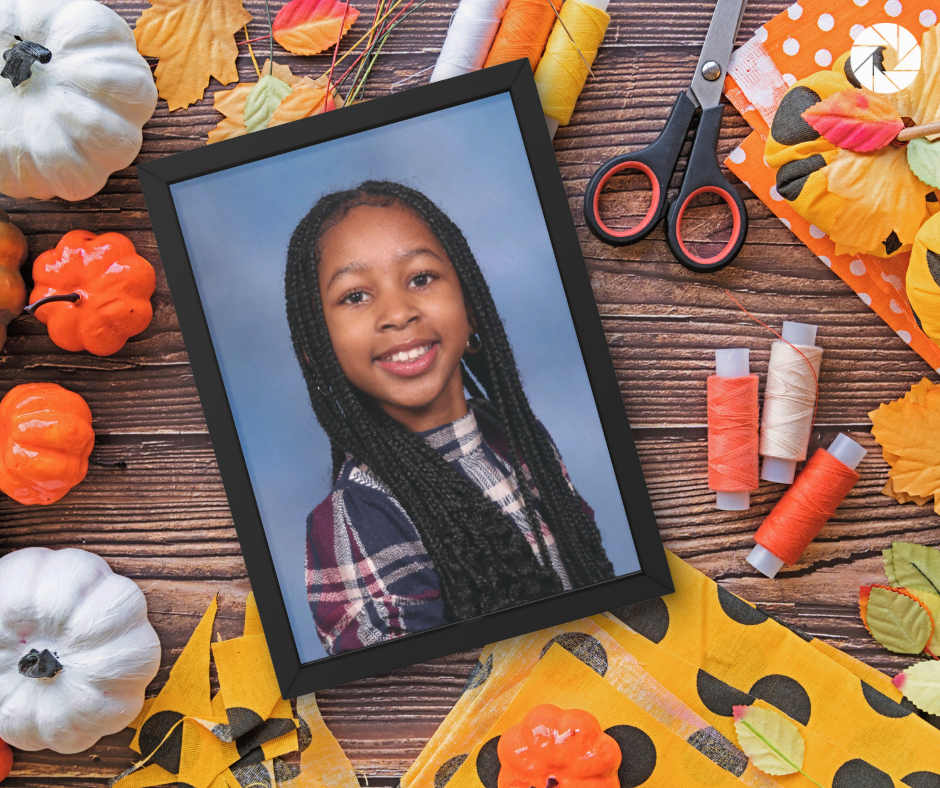 School Portrait In the Fall